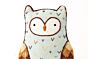 Horned Owl Embroidered Doll Kit