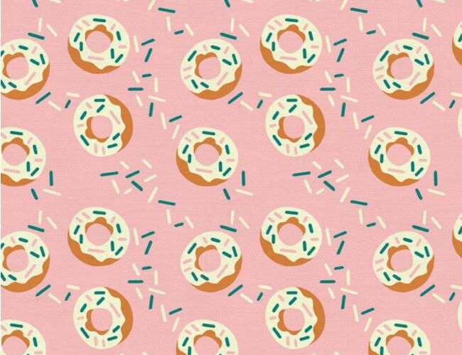 Donut Organic Double Gauze Pink