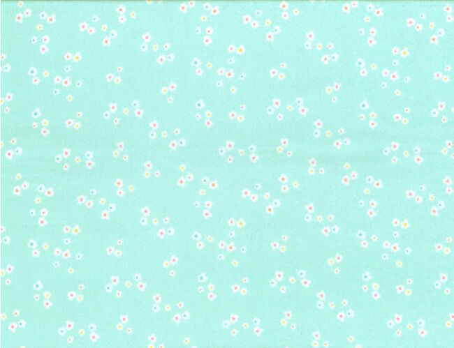 Ditsy Daisy Flannel Mist