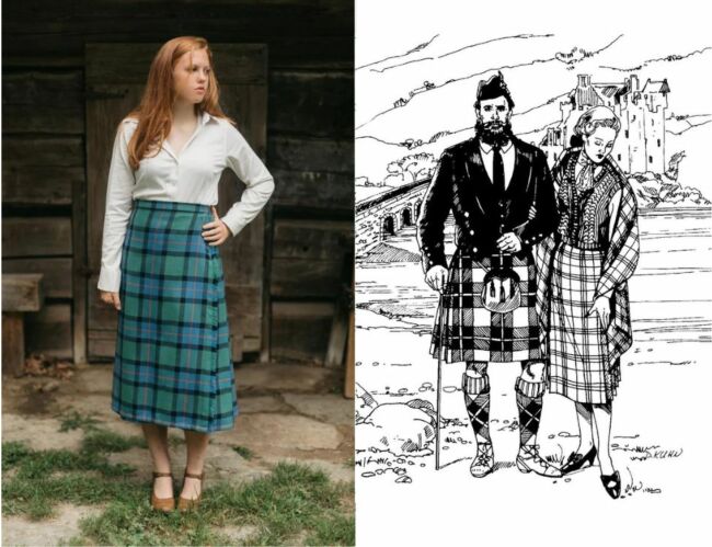 Folkwear Scottish Kilts #152
