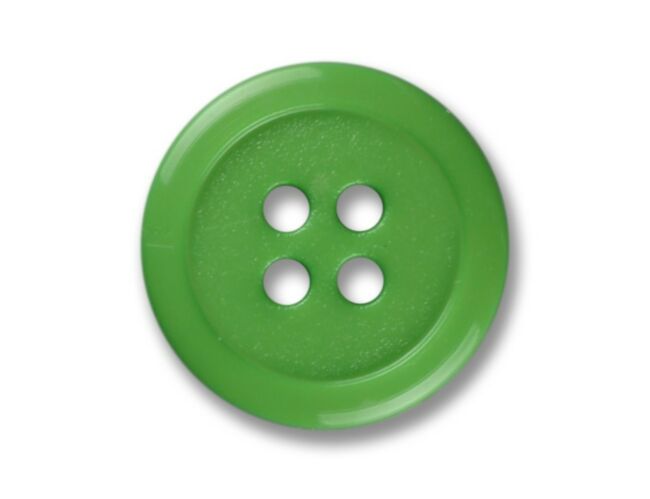 9/16" Carded Buttons Lime Green #8075
