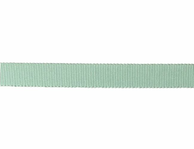 Grosgrain Stretch Ribbon Mint 9mm