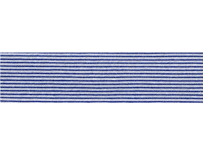 Blue & White Pinstripe Bias Tape