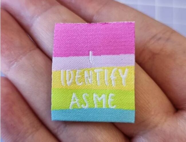 I Identify As Me Labels - 20% Off