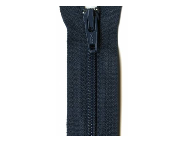 YKK Navy Coil Zipper 9"