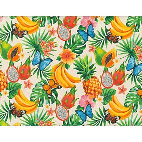 Tropical Fruit Organic Canvas