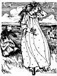 Folkwear 1800's American Prairie Dress #201