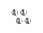 2-Hole Button White 15mm