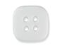 9/16" Carded Buttons White #8030