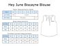 Hey June Biscayne Blouse PDF Pattern