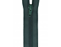 YKK Dark Green Coil Zipper 22"