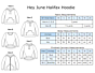 Hey June Halifax Hoodie PDF Pattern