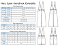 Hey June Kendrick Overalls & Dress PDF Pattern