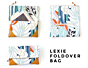 LBG Studio Lexie Foldover Bag PDF Pattern