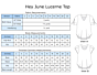 Hey June Lucerne Blouse PDF Pattern