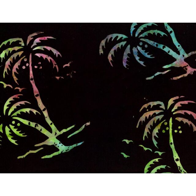 Palm Trees Batik Midnight