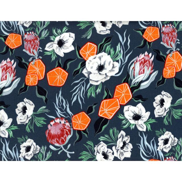 Floral With Oranges