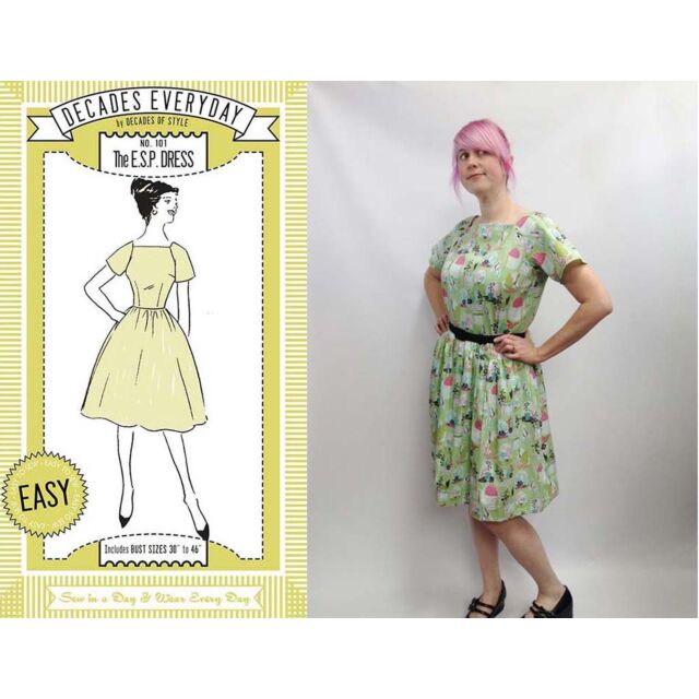 Decades Everyday The ESP Dress Sewing Pattern