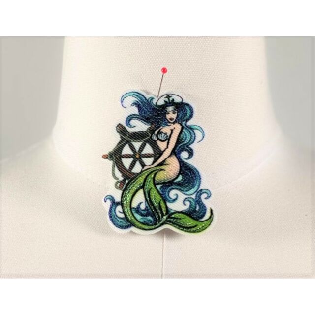 Sailor Mermaid Applique Patch