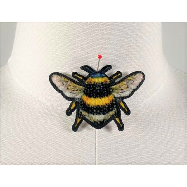 Sparkly Bee Applique Patch