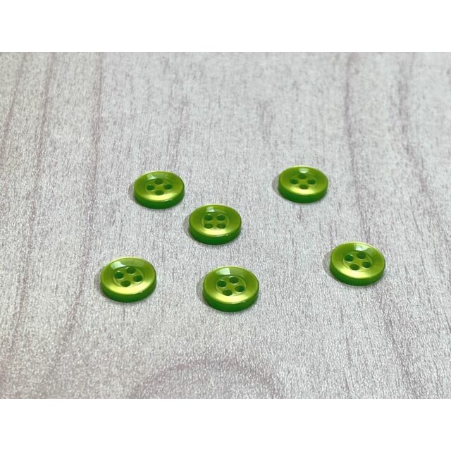 Harts Fine Buttons Lime 11mm