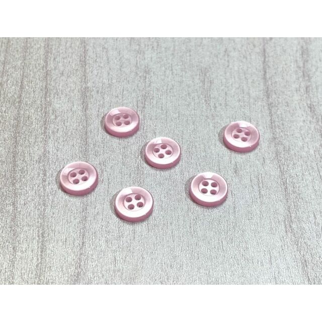 Harts Fine Buttons Pink 11mm