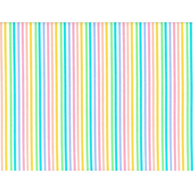 Cozy Cotton Flannel Rainbow Stripe