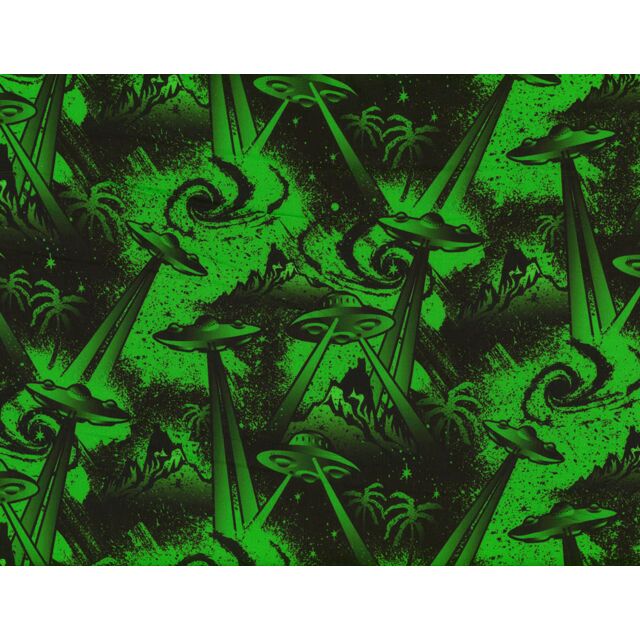 Space Invasion Green