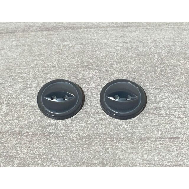 Fish Eye Buttons Smoke 19mm