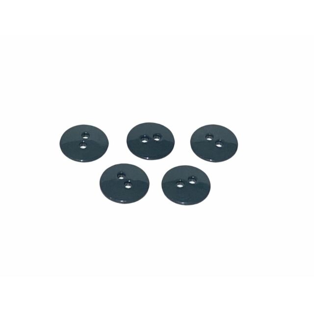 Black Buttons 16mm