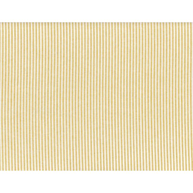Essex Yarn Dyed Linen Blend Small Stripe Mustard