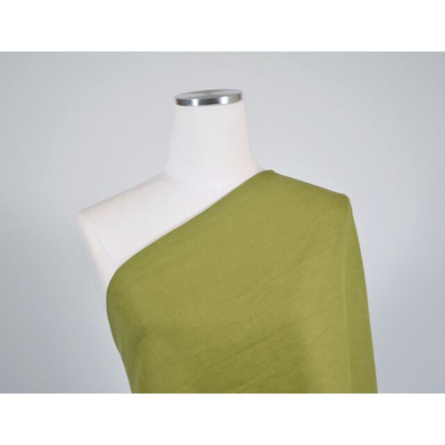 Laundered Linen Solid Olive