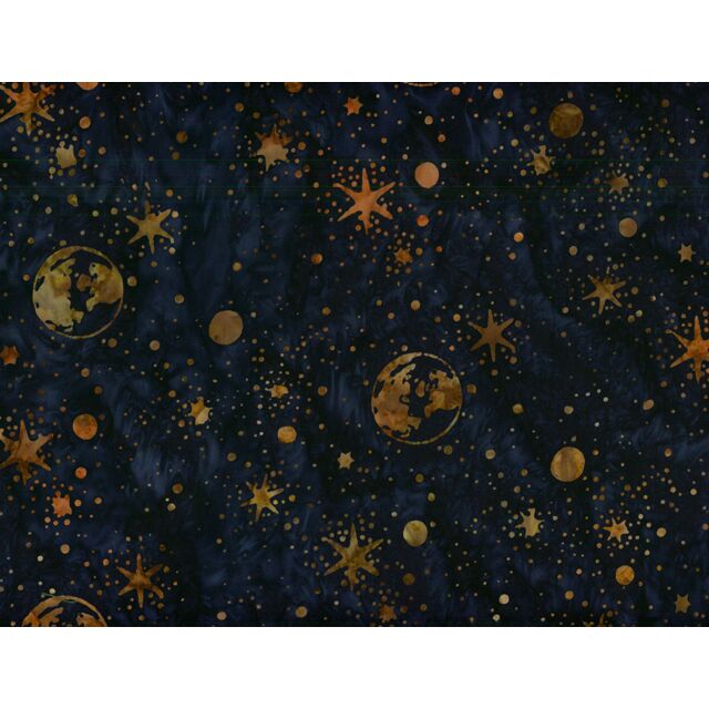 Starry Night Batik Navy