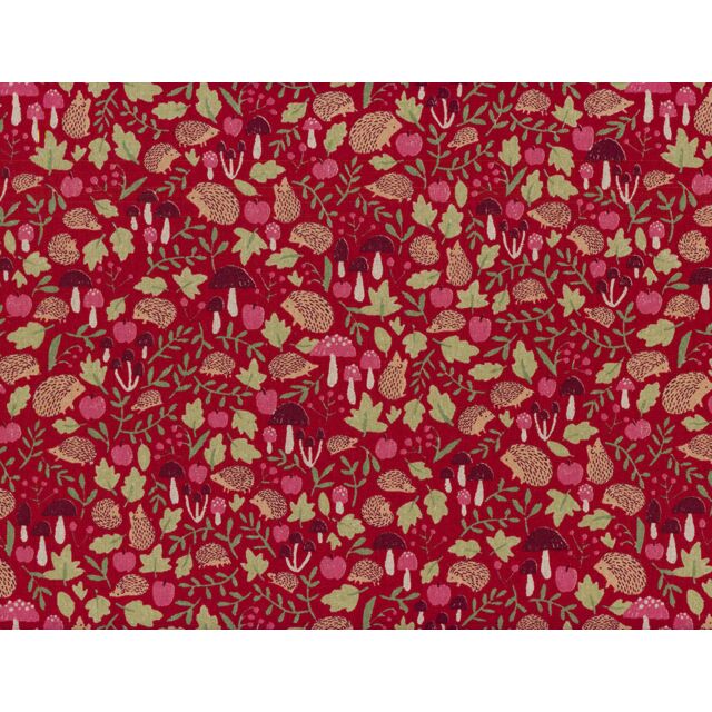 Sevenberry Hedge Of Spore-y Canvas Red