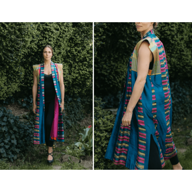 Folkwear Tibetan Panel Coat Sewing Pattern