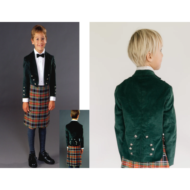 Folkwear Child's Scottish Kilt and Jacket Sewing Pattern #154