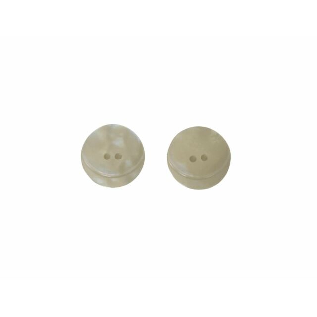 Crescent Iridescent Pearl Button 23mm