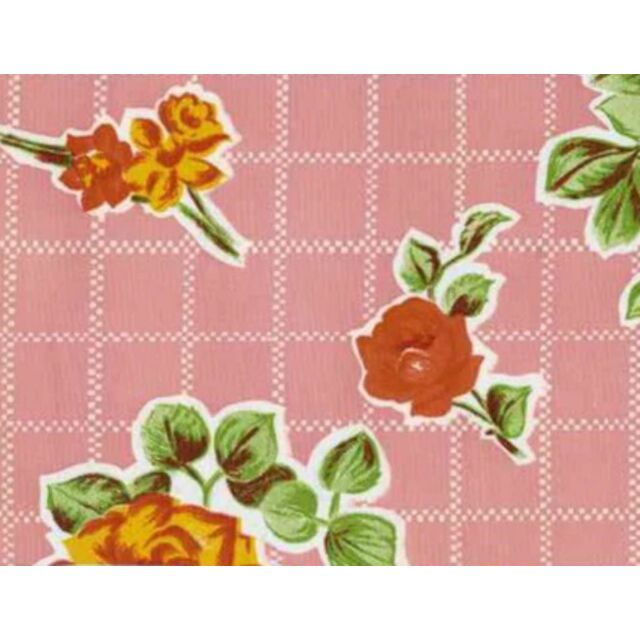 Rosegall Oilcloth Pink