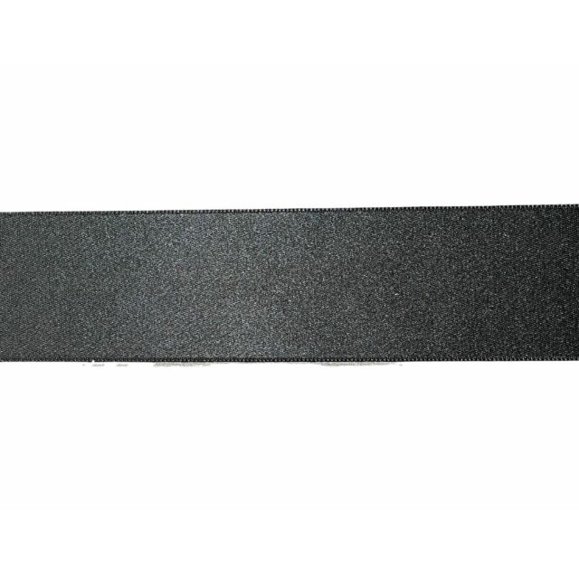 1.5" Double Faced Satin Ribbon Charcoal