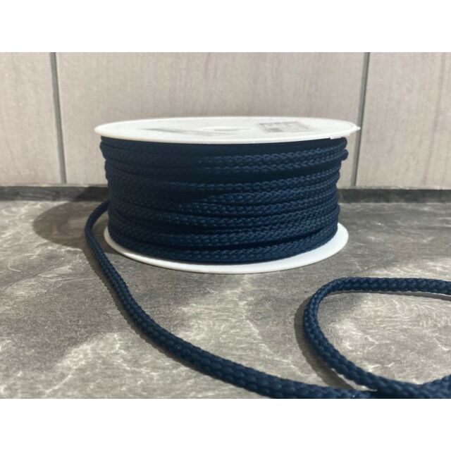 1/4" Braided Cording Navy
