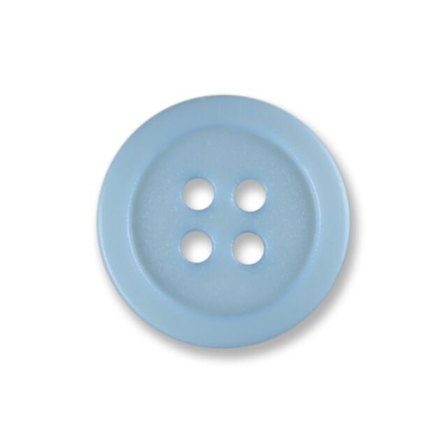 7/16" Carded Buttons Light Blue #8084