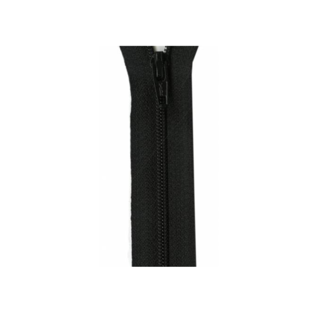YKK Black Coil Zipper 9"