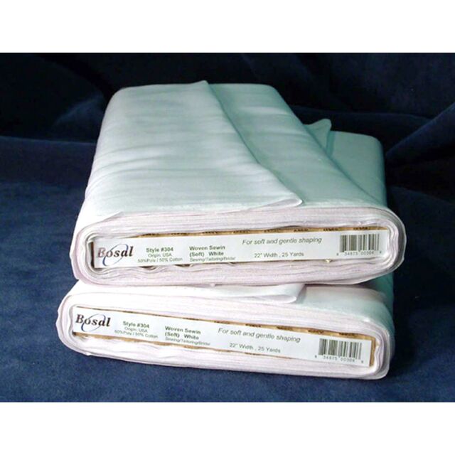 Midweight Woven Sew-In Interfacing White