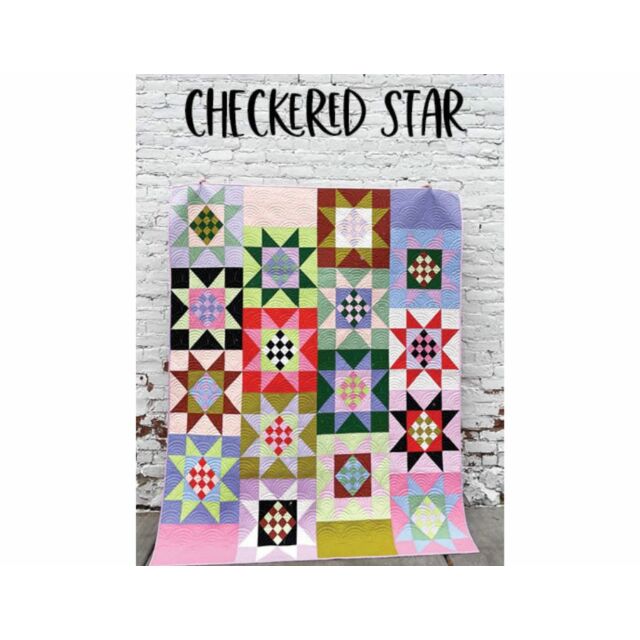 Knot + Thread Checkered Star Quilt