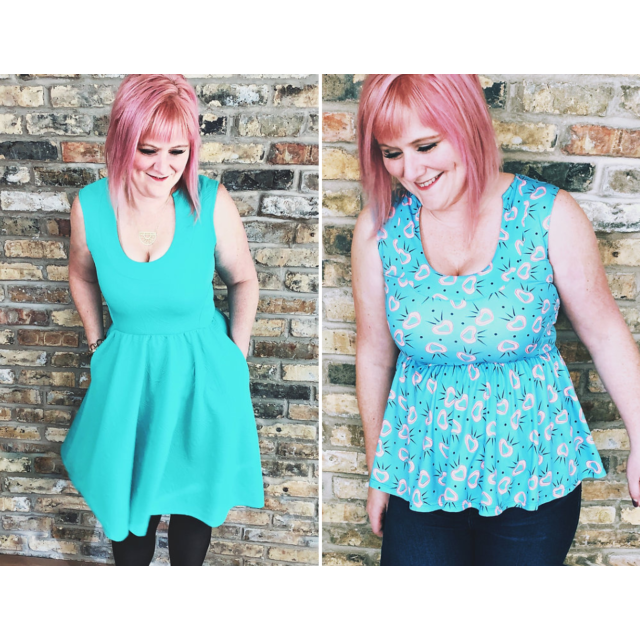 Sew and Tell Inspades Dress and Top PDF Pattern