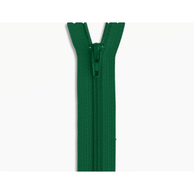 YKK Kelly Green Coil Zipper 14"