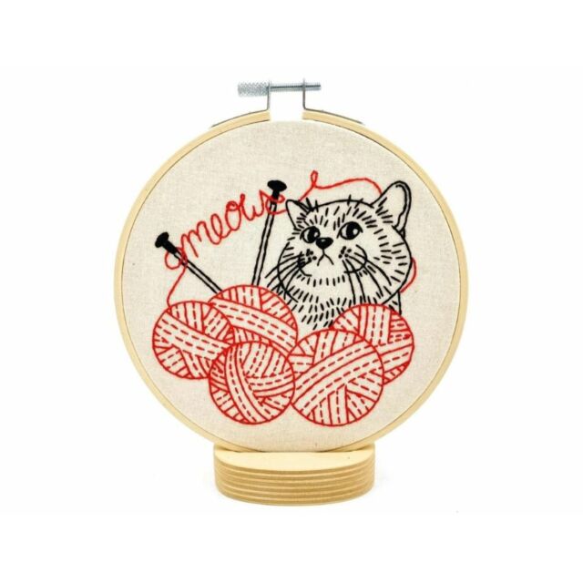 Knitten Kitten Embroidery Kit