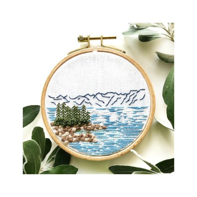 Rosanna Diggs Lake Tahoe Embroidery Kit