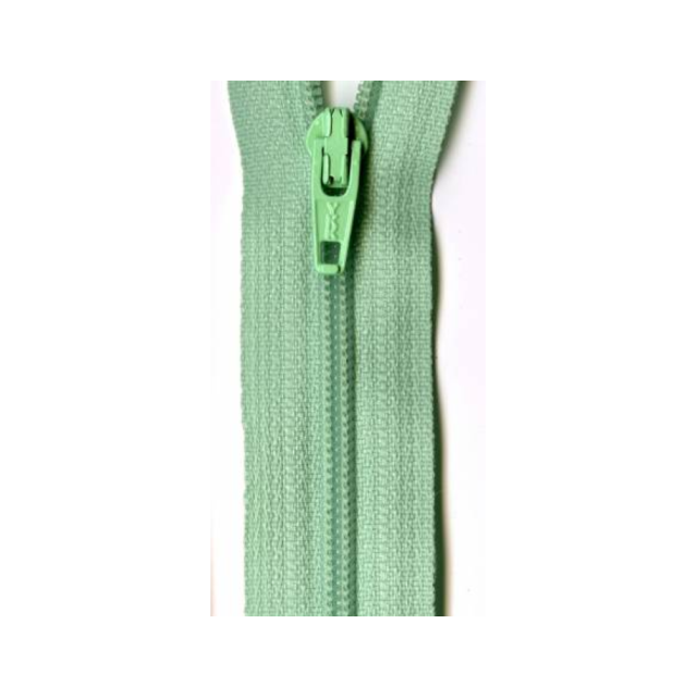 YKK Mint Green Coil Zipper 22"