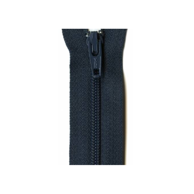 YKK Navy Coil Zipper 22"